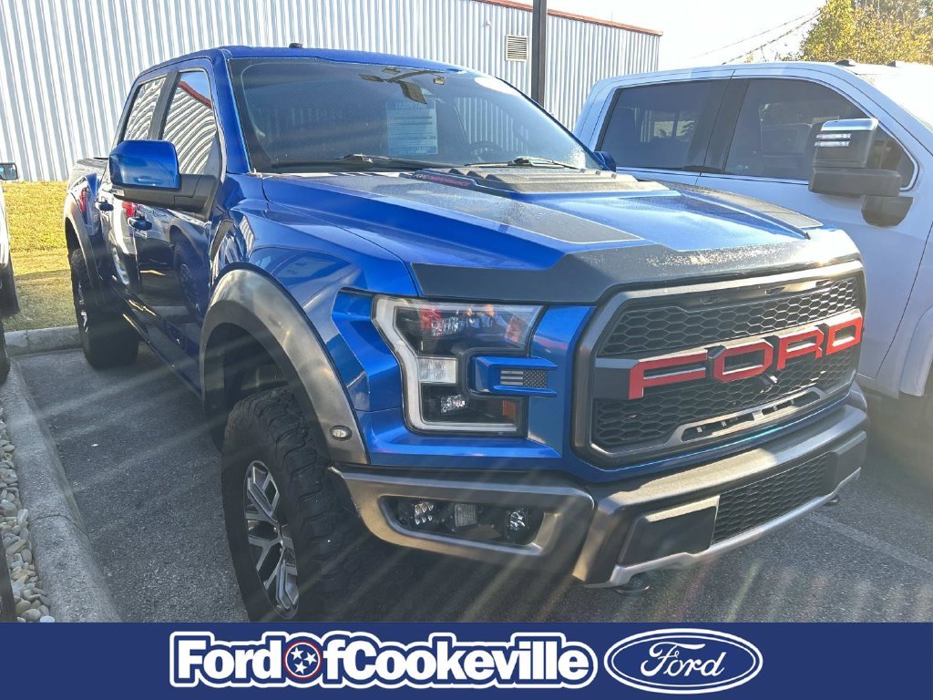 Used 2017 Lightning Blue Ford Raptor image 2