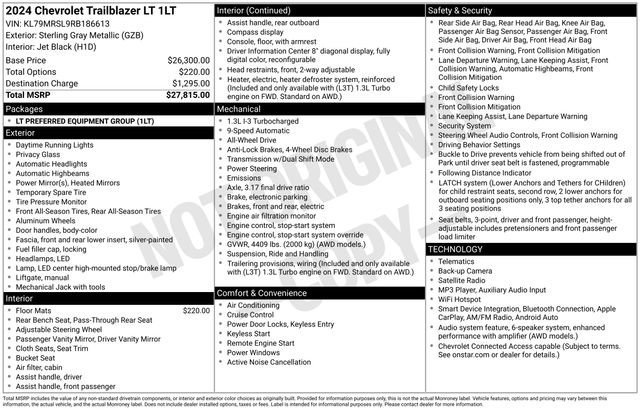 2024 Chevrolet TrailBlazer LT - Photo 32