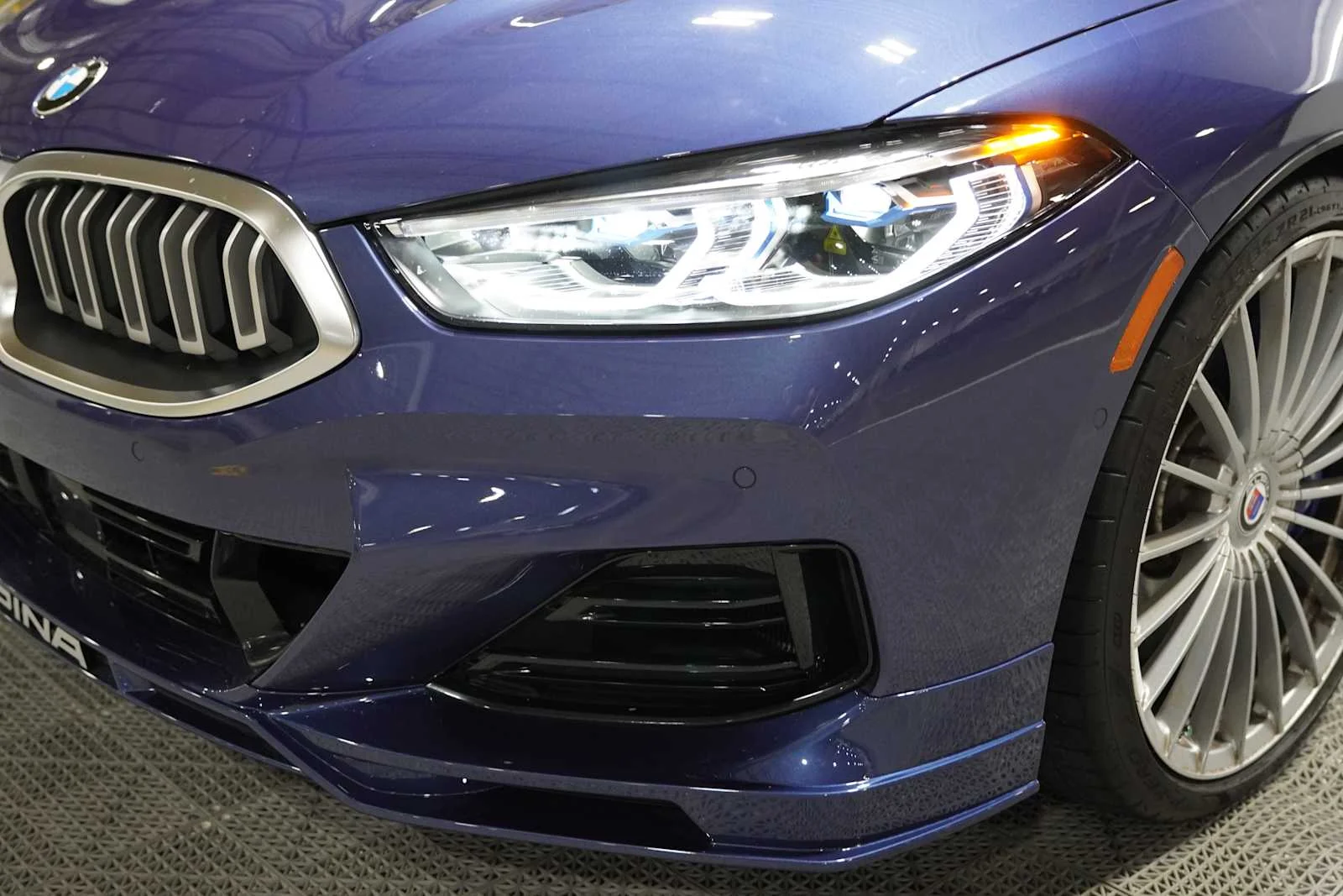 Certified Used 2025 ALPINA Blue Metallic BMW ALPINA B8 xDrive image 7