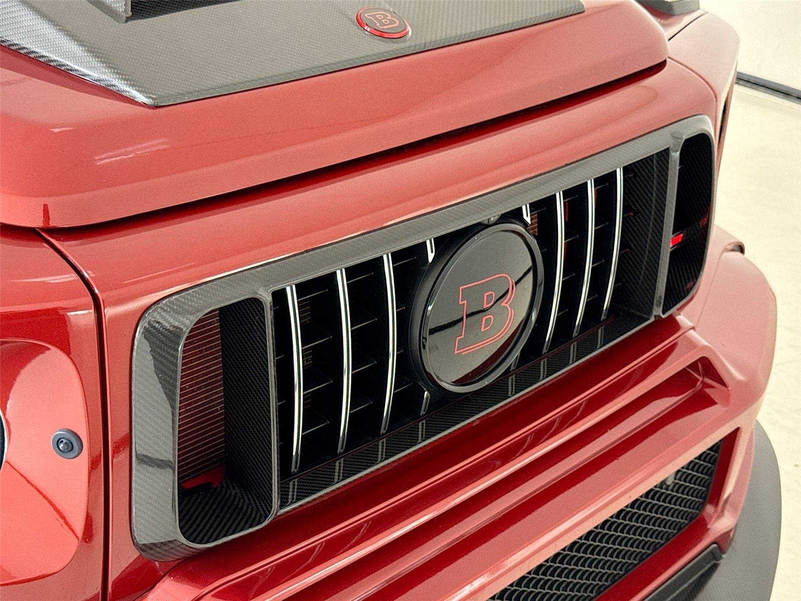 Used 2021 designo Cardinal Red Metallic Mercedes-Benz AMG® G 63 | Brabus Widebody image 40