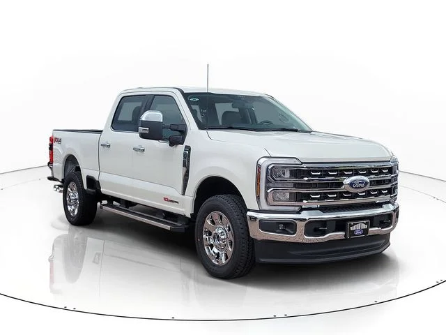 New 2026 White Metallic Ford Lariat image 3