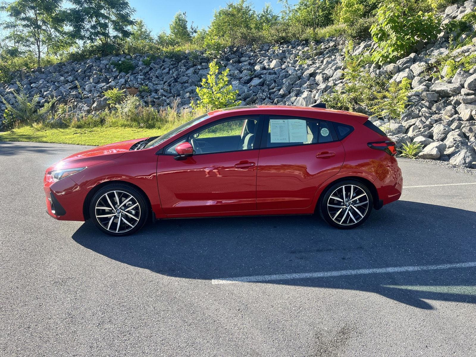 Certified Used 2025 Pure Red Subaru Sport image 5