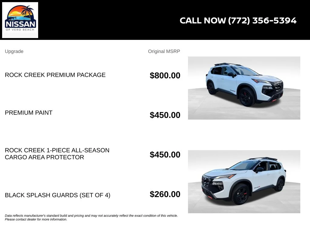 New 2026 Everest White Pearl TriCoat Nissan Rock Creek® image 6