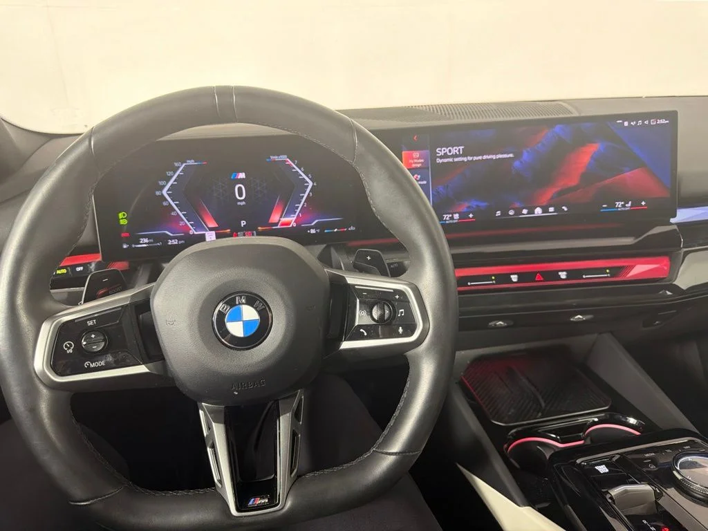 Certified Used 2024 Dark Graphite Metallic BMW 540i xDrive image 29