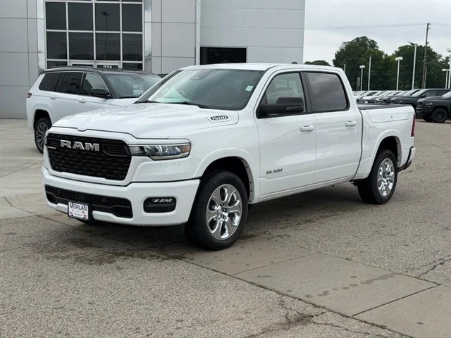 New 2026 Bright White Clear-Coat Exterior Paint RAM Big Horn image 1