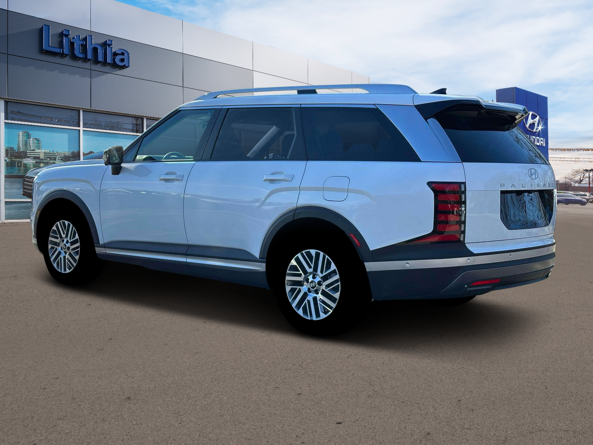 New 2026 Creamy White Pearl Hyundai SEL Premium AWD image 4