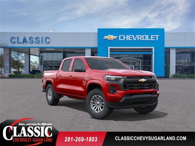 2026 Chevrolet Colorado LT Red at Classic Elite Chevrolet Sugar Land