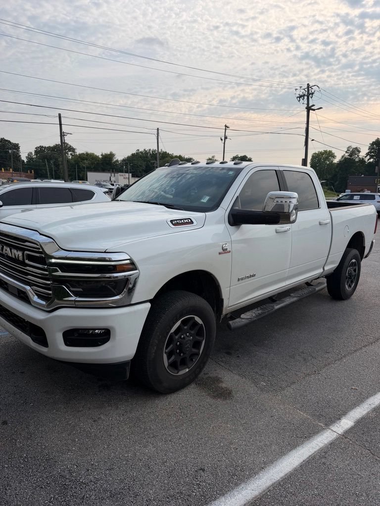 Used 2025 Bright White Clearcoat Ram Laramie image 7