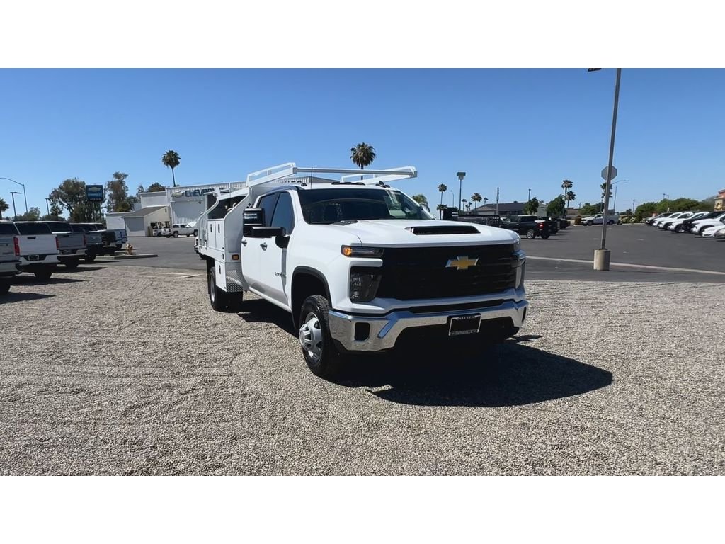 New 2026 Summit White Chevrolet Work Truck image 3