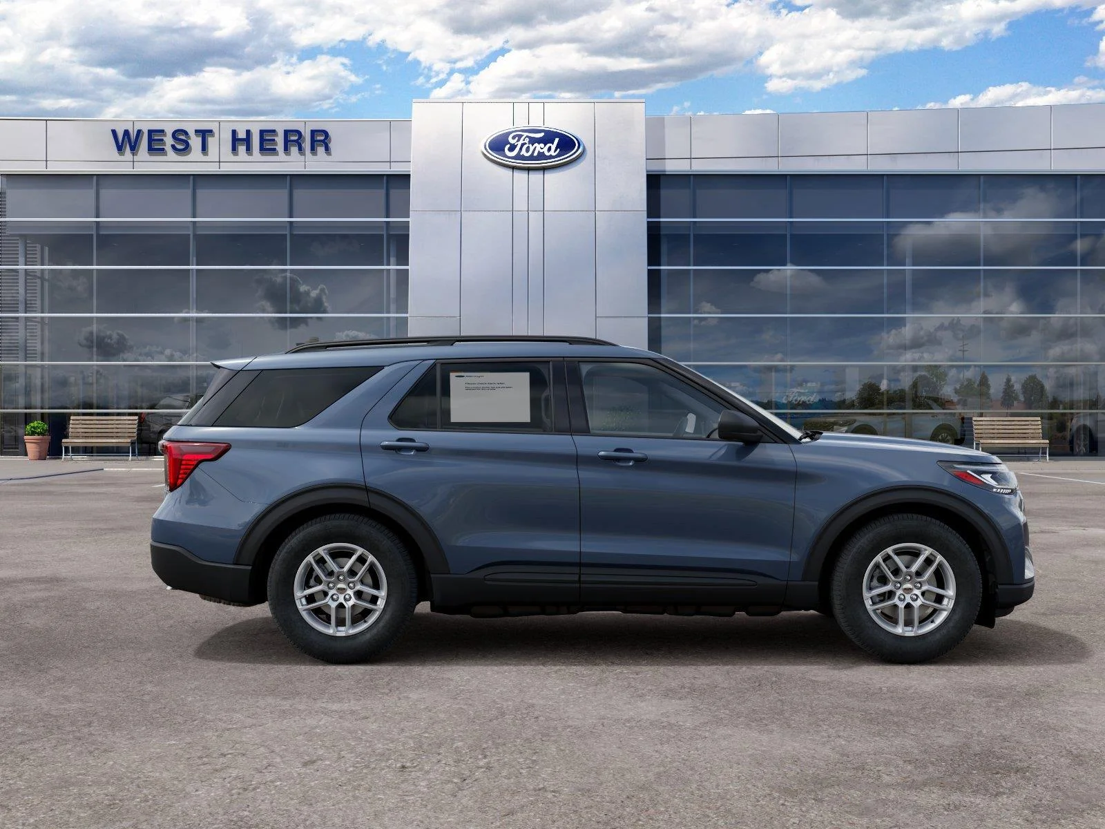 New 2027 Vapor Blue Metallic Ford Active image 8