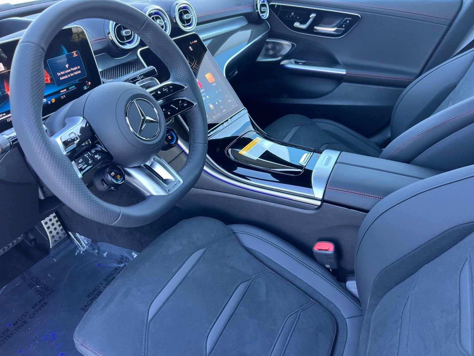 New 2026 Polar White Mercedes-Benz C 43 AMG® image 13