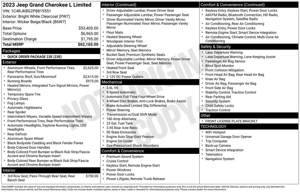 Used 2023 White Jeep Limited image 29