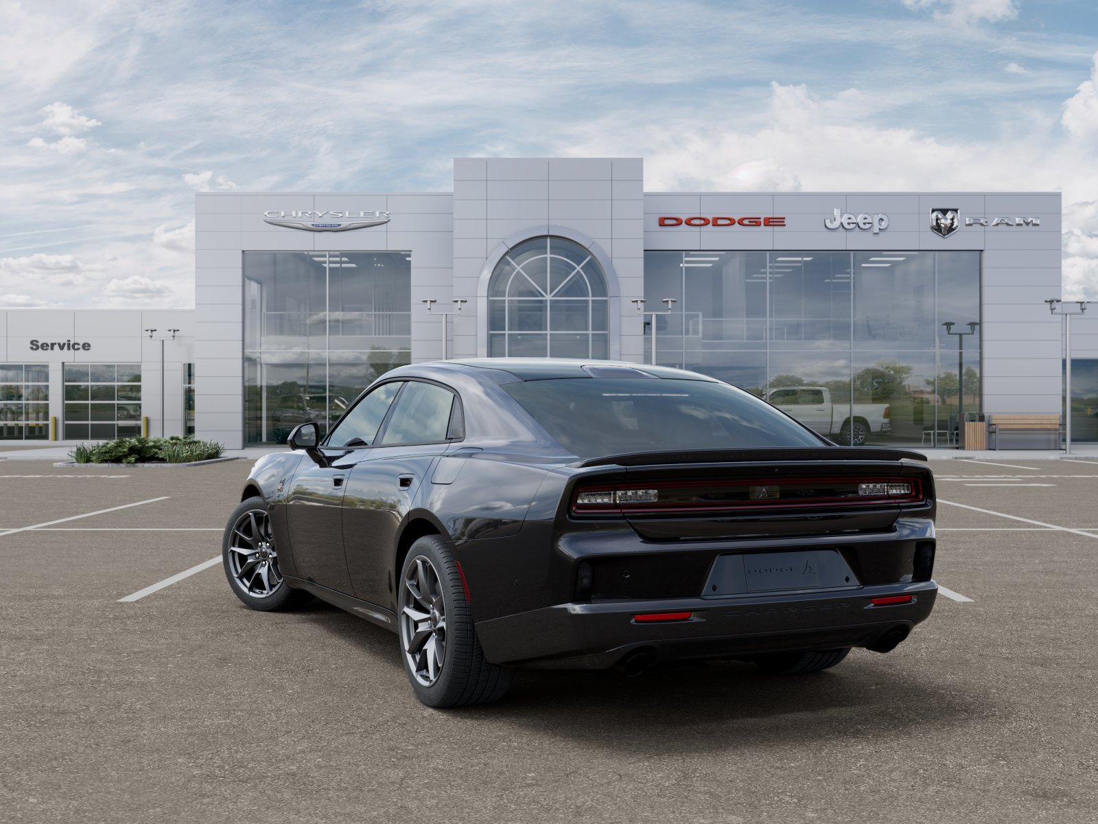 New 2026 Diamond Black Crystal Pearlcoat Dodge R/T Scat Pack image 30