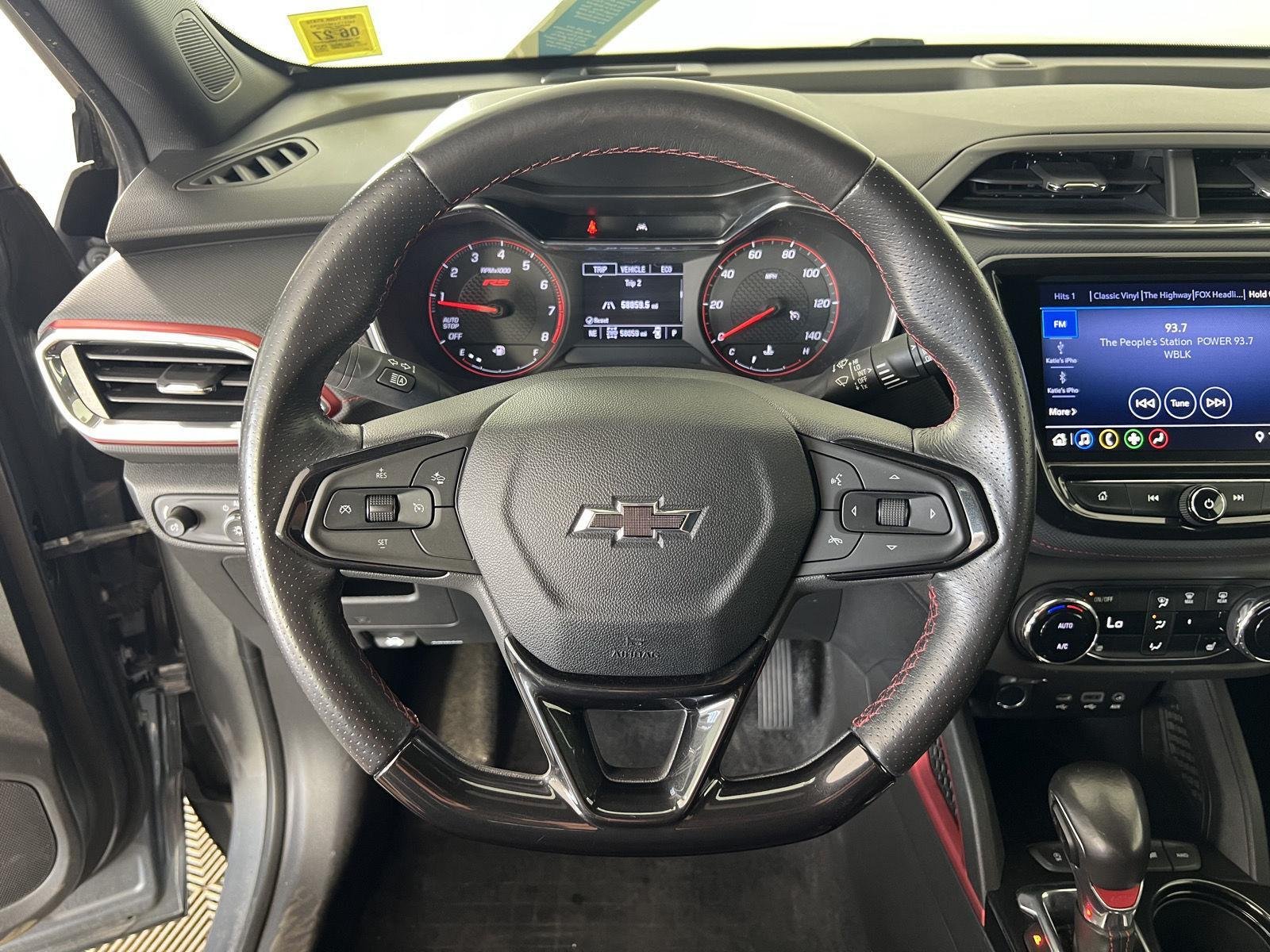 Used 2021 Steel Metallic Chevrolet RS image 7