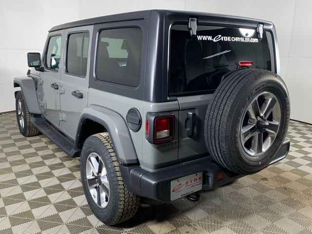 Used 2021 Gray Jeep Unlimited Sahara image 11