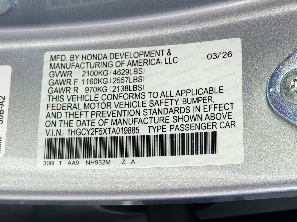 2026 Honda Accord Hybrid Sport - Photo 20