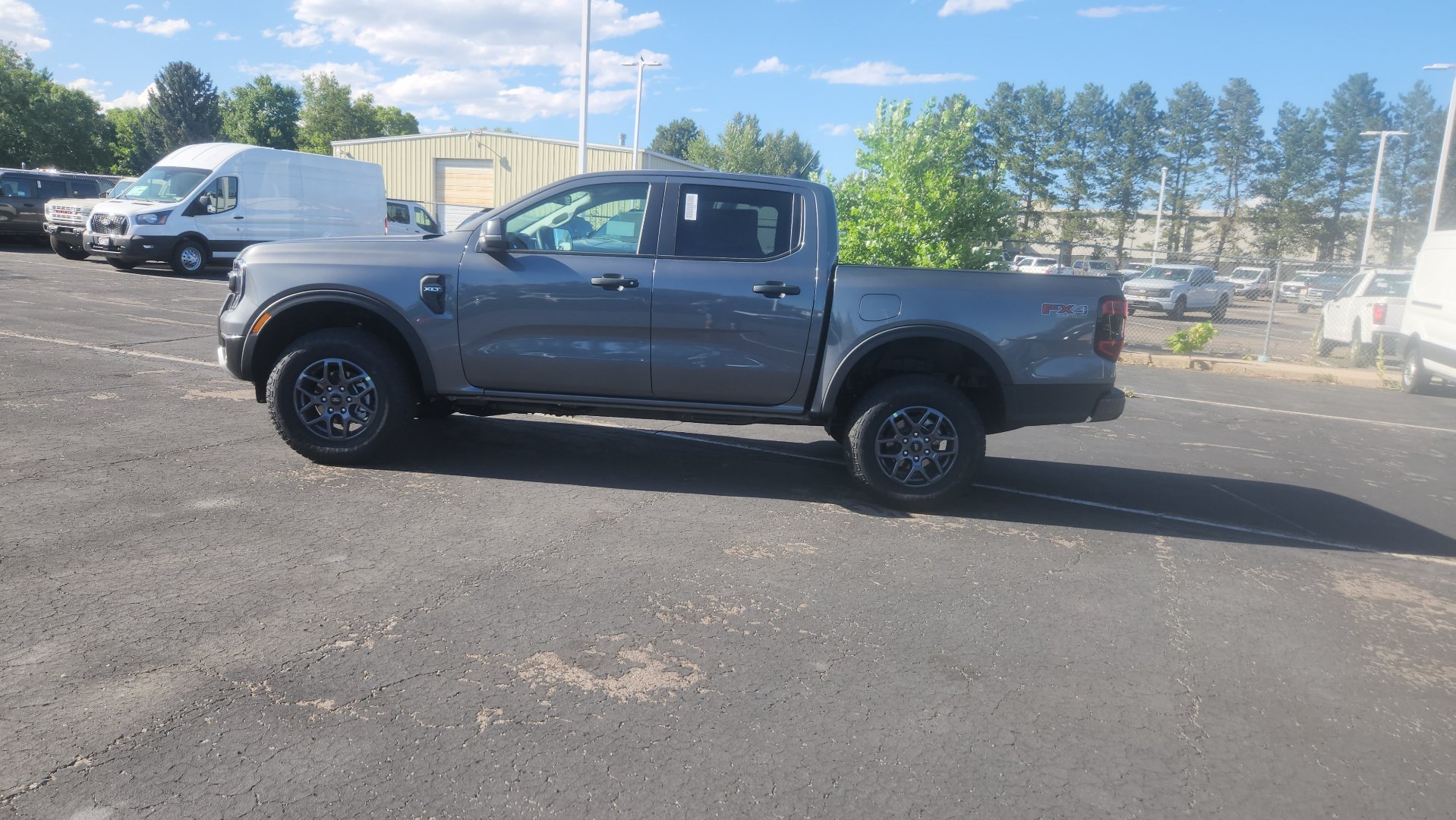 New 2026 Carbonized Gray Metallic Ford XLT image 4