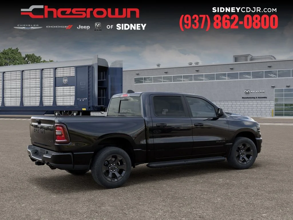 New 2026 Diamond Black Crystal Pearl-Coat Exterior Paint RAM Express image 4