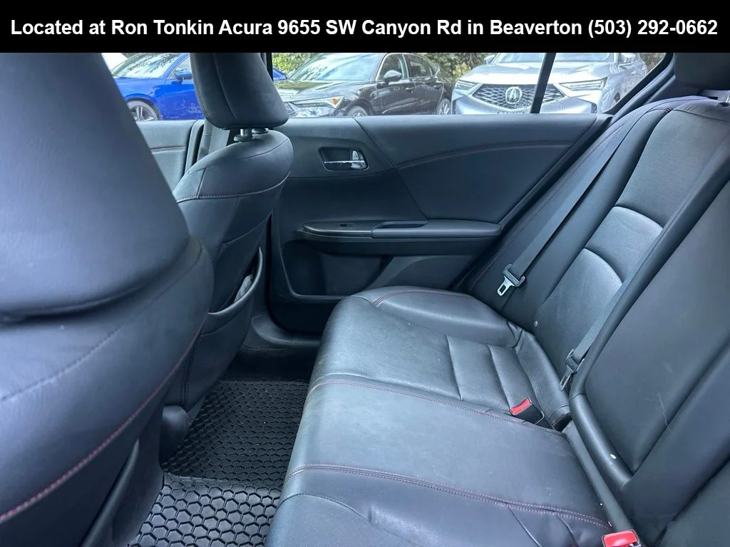 Used 2017 Crystal Black Pearl Honda Sport Special Edition image 6