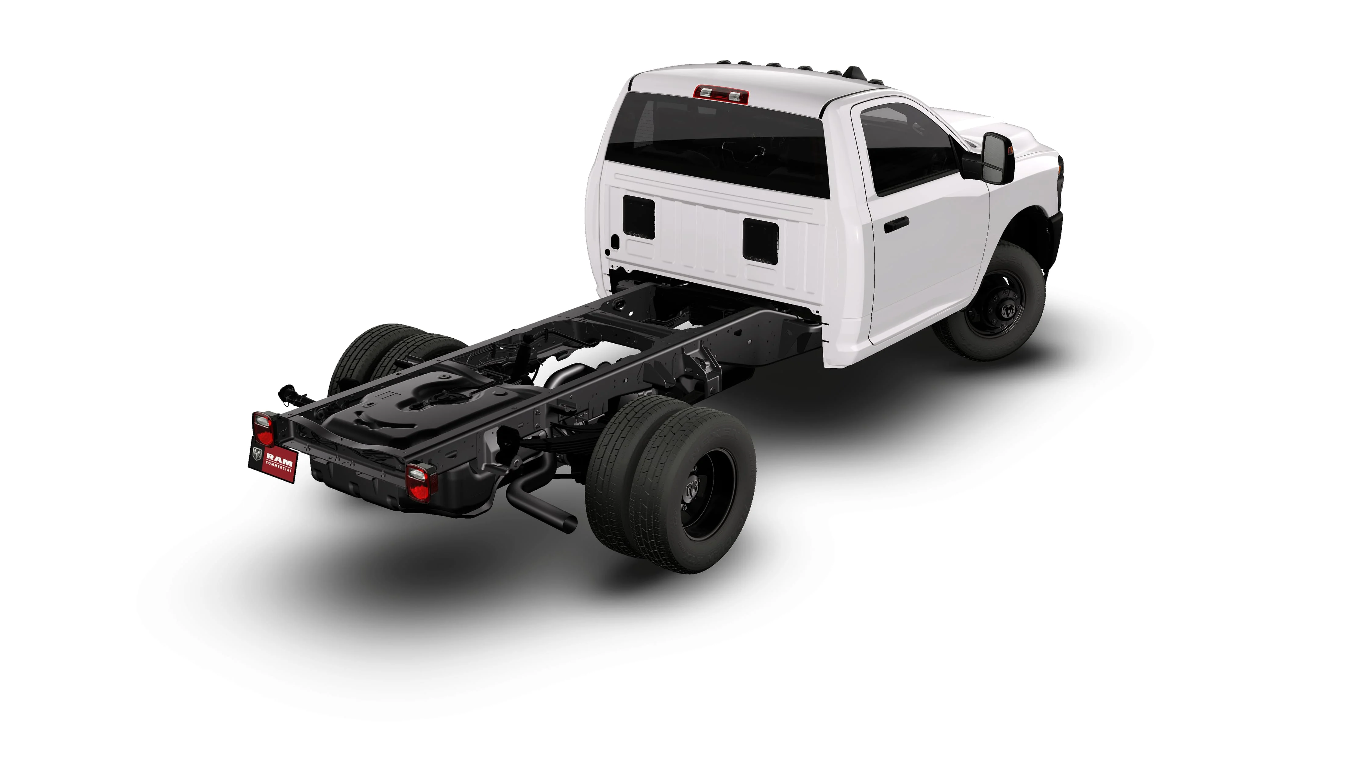 New 2026 Bright White Clear-Coat Exterior Paint RAM TRADESMAN image 2