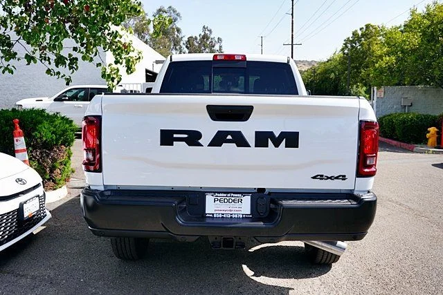 New 2026 Bright White Clear-Coat Exterior Paint RAM Tradesman image 10