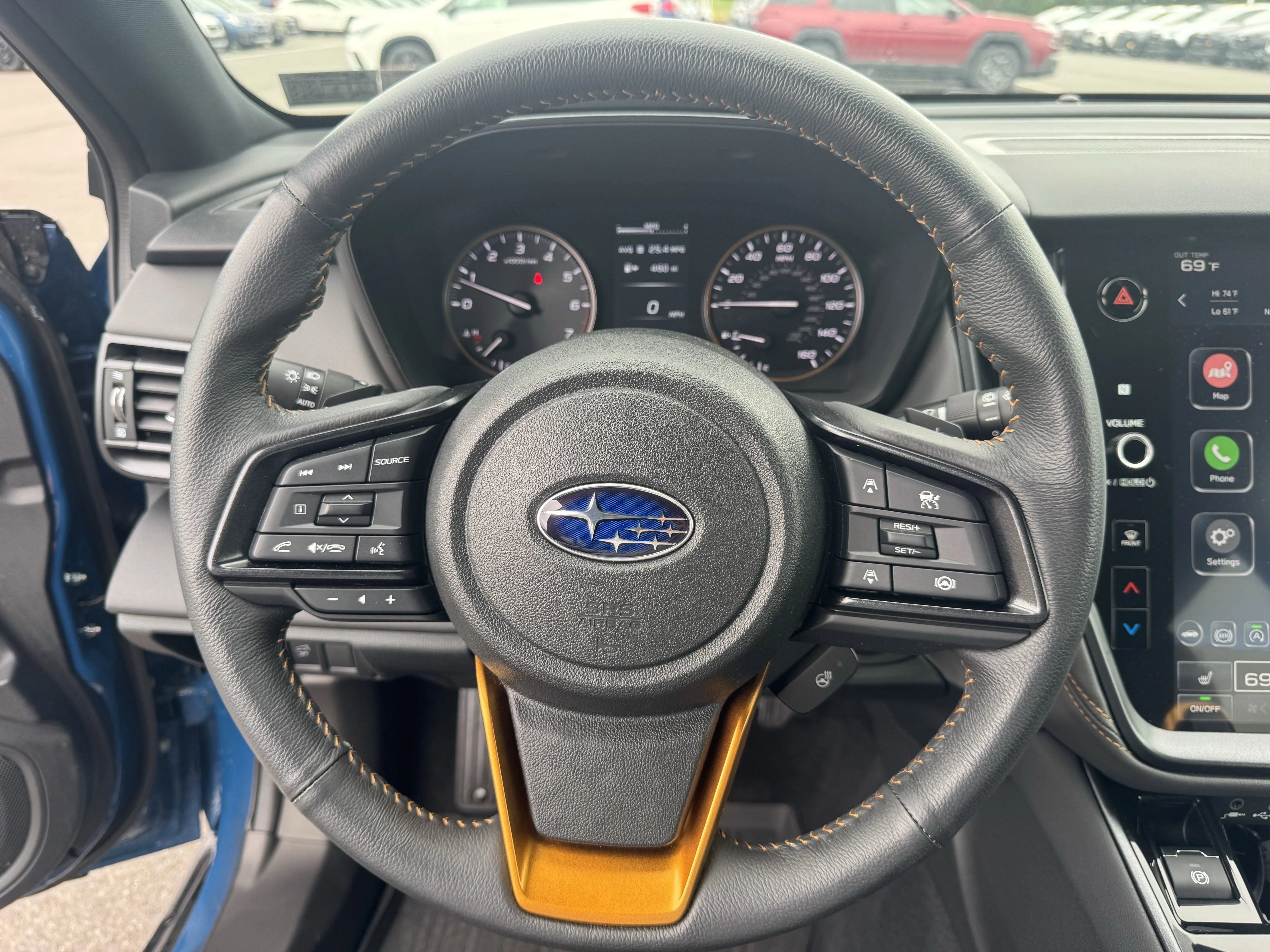 Used 2025 Geyser Blue Subaru Wilderness image 19