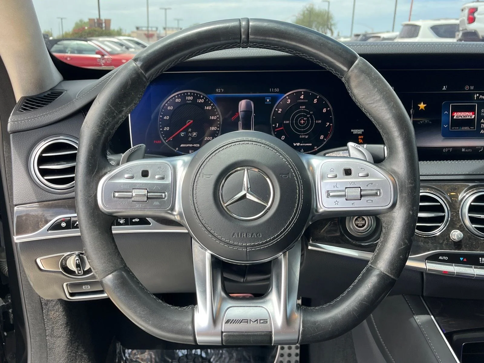 Used 2019 Obsidian Black Metallic Mercedes-Benz S 63 AMG® image 17