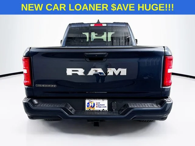 New 2026 Forged Blue Metallic Exterior Paint RAM BIG HORN image 6