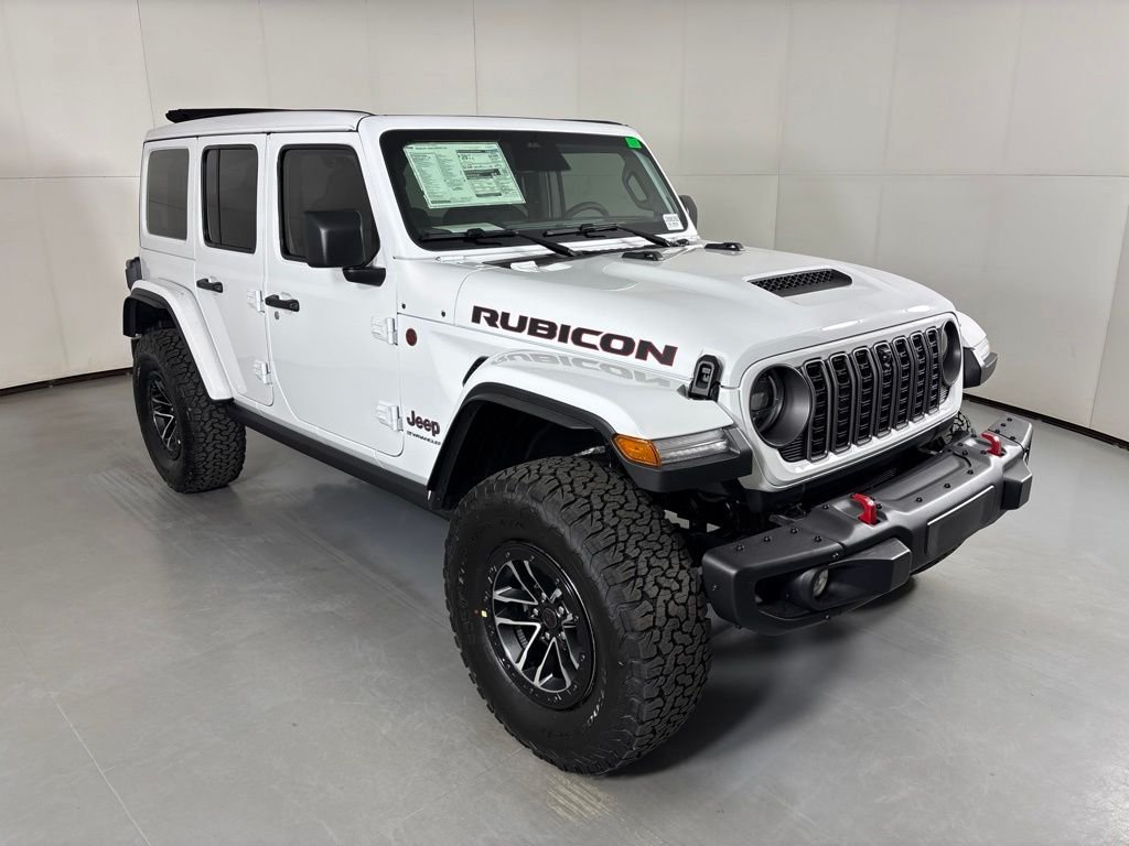New 2026 Bright White Clearcoat Jeep Rubicon X image 2
