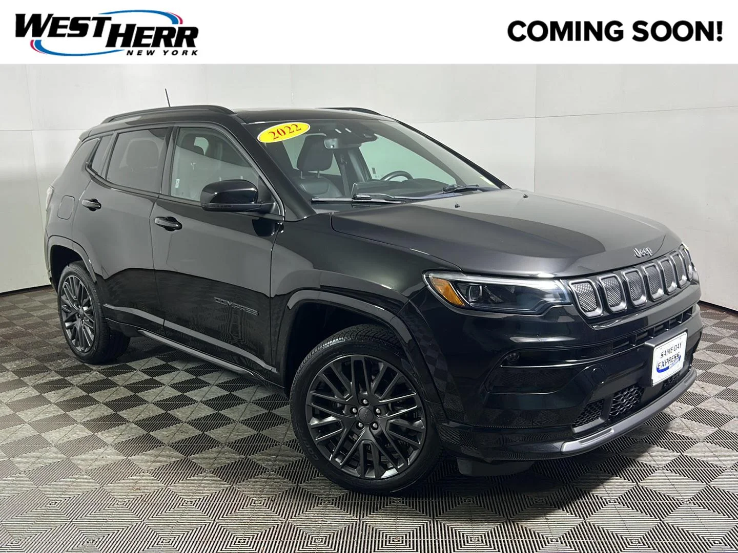 Used 2022 Black Jeep High Altitude image 1