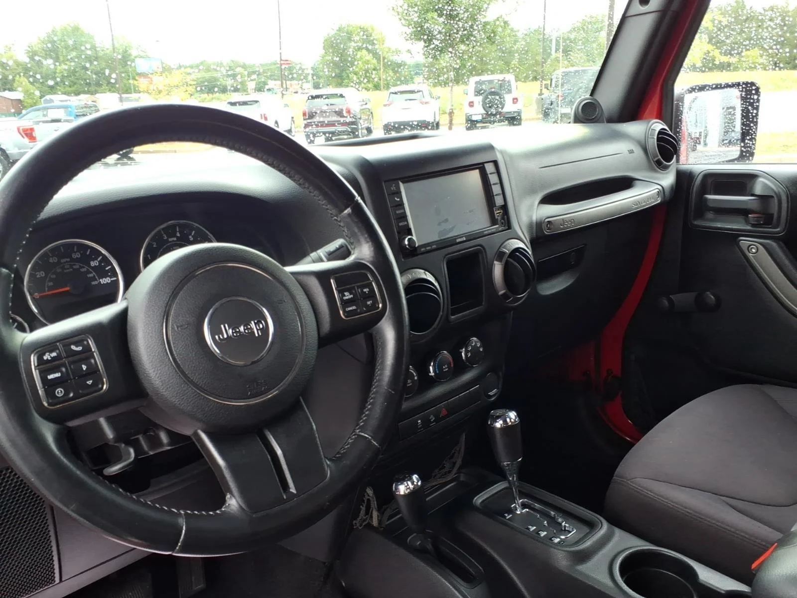 Used 2013 Flame Red Clearcoat Jeep Sport image 20