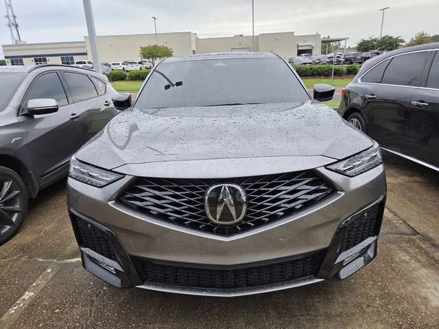 Used 2026 Liquid Carbon Metallic Acura SH-AWD A-Spec image 6