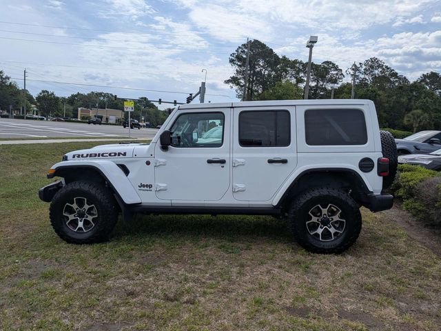 Used 2022 Bright White Cl Jeep Unlimited Rubicon image 5