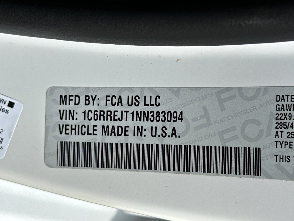 Used 2022 White Ram Laramie image 33