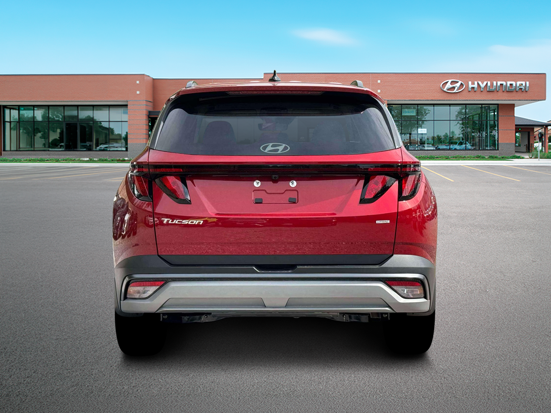 New 2026 Red Hyundai SEL AWD image 6