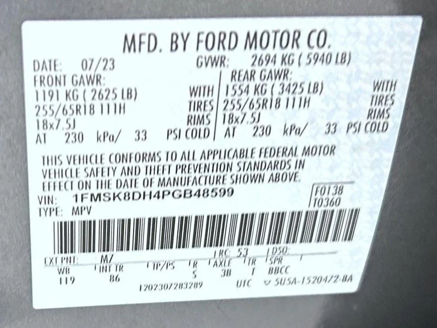 Used 2023 Gray Ford XLT image 27