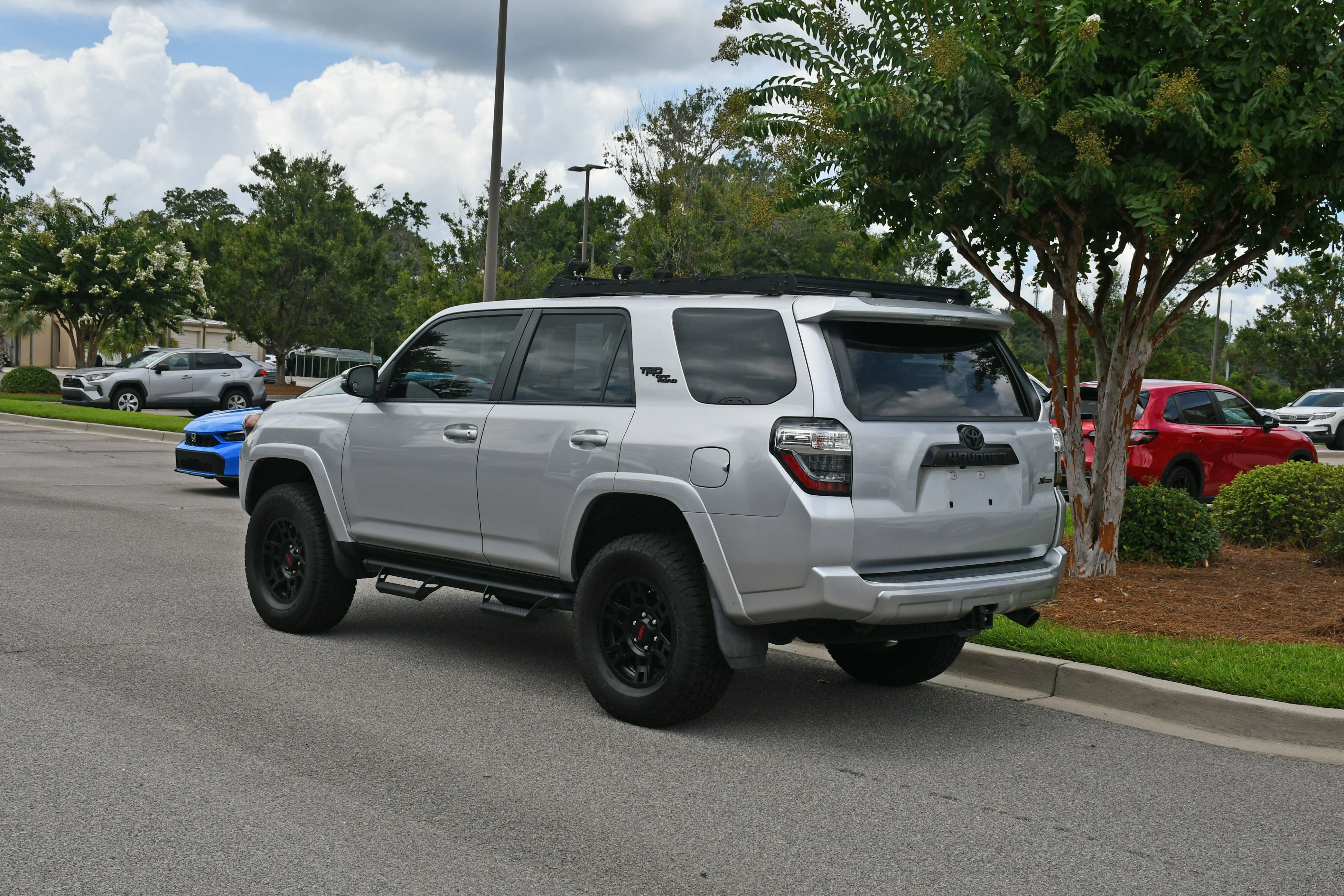 Used 2021 Silver Toyota TRD Off-Road Premium image 2