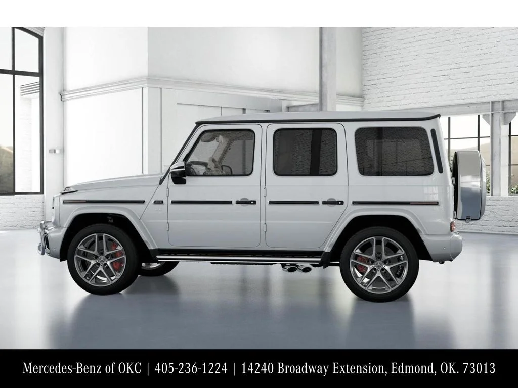 New 2027 MANUFAKTUR Moonlight White Metallic Mercedes-Benz AMG® G 63 SUV image 33