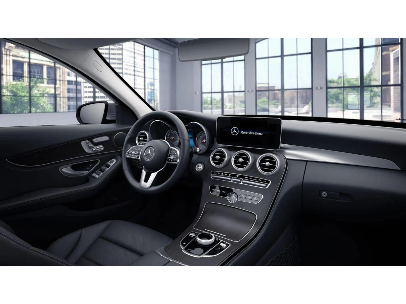 Used 2020 Iridium Silver Metallic Mercedes-Benz C 300 image 5