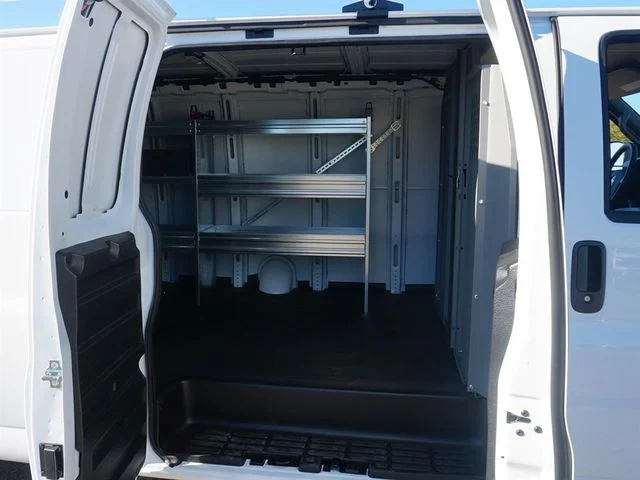New 2025 White Chevrolet Work Van image 5
