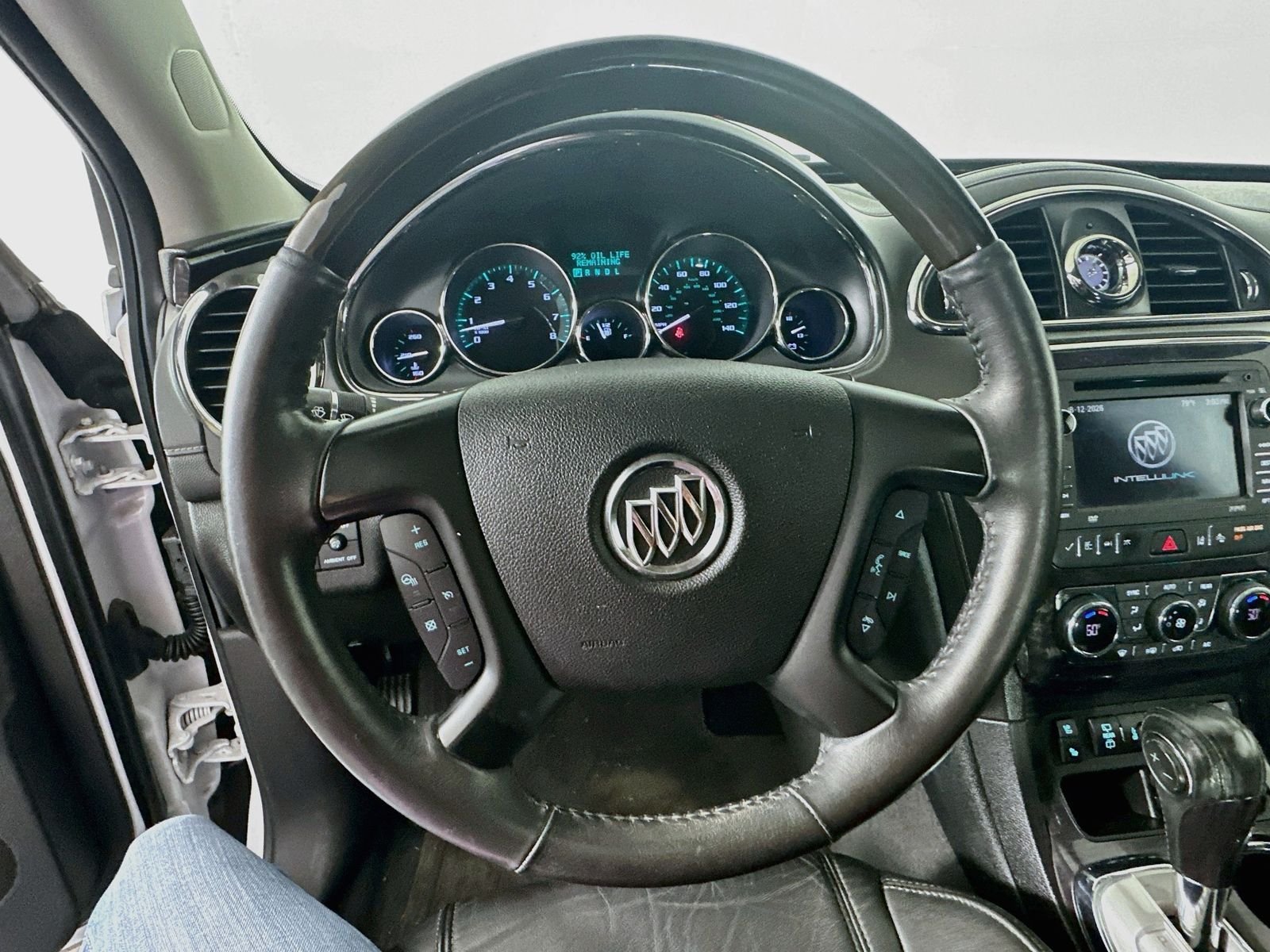 Used 2017 White Frost Tricoat Buick Premium Group image 12
