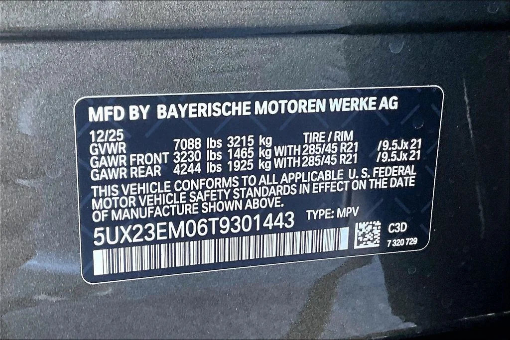 New 2026 BMW X7 xDrive40i 4D Sport Utility