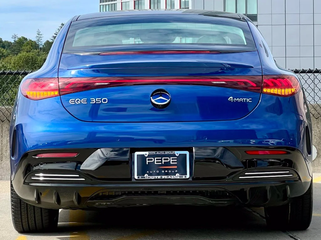 Certified Used 2023 Blue Mercedes-Benz 350 Sedan image 6