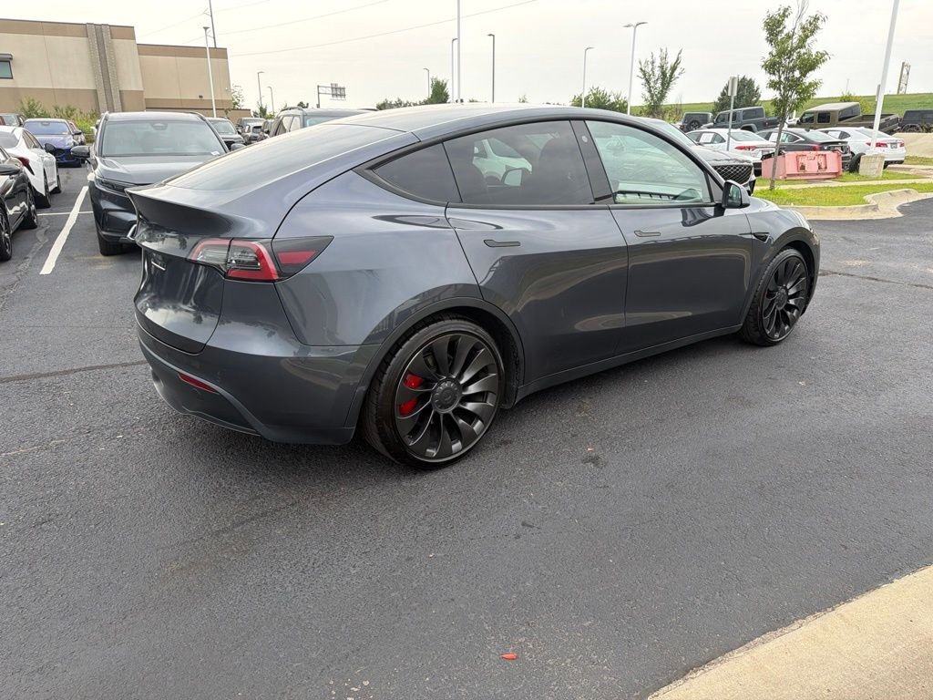 Used 2022 Gray Tesla Performance image 7