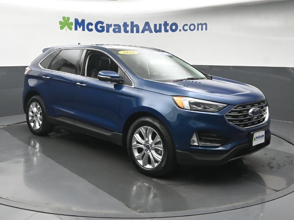 Used 2020 Green Ford Titanium image 2