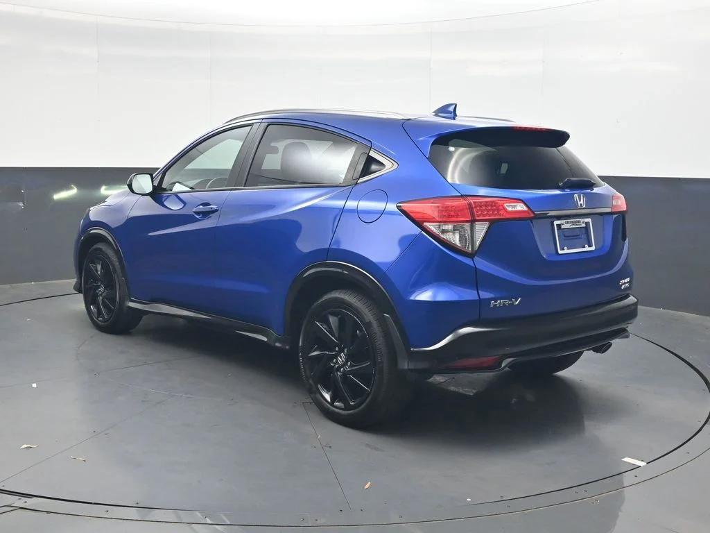Certified Used 2021 Aegean Blue Metallic Honda Sport image 6