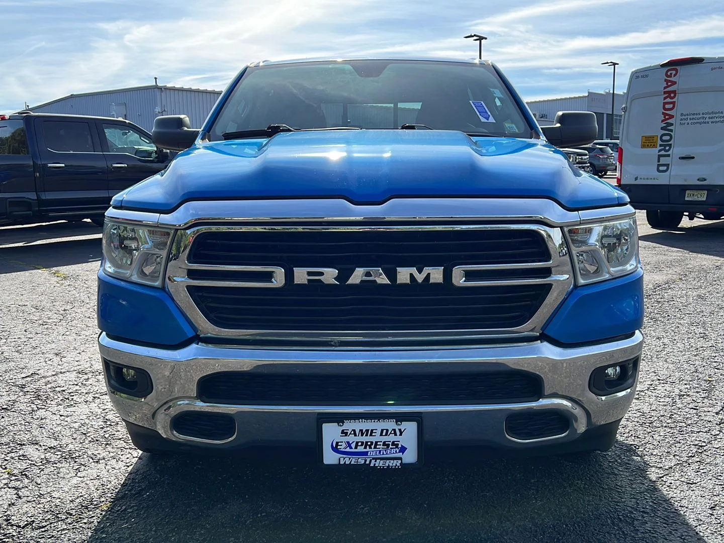 Used 2020 Hydro Blue Pearlcoat Ram Big Horn image 15