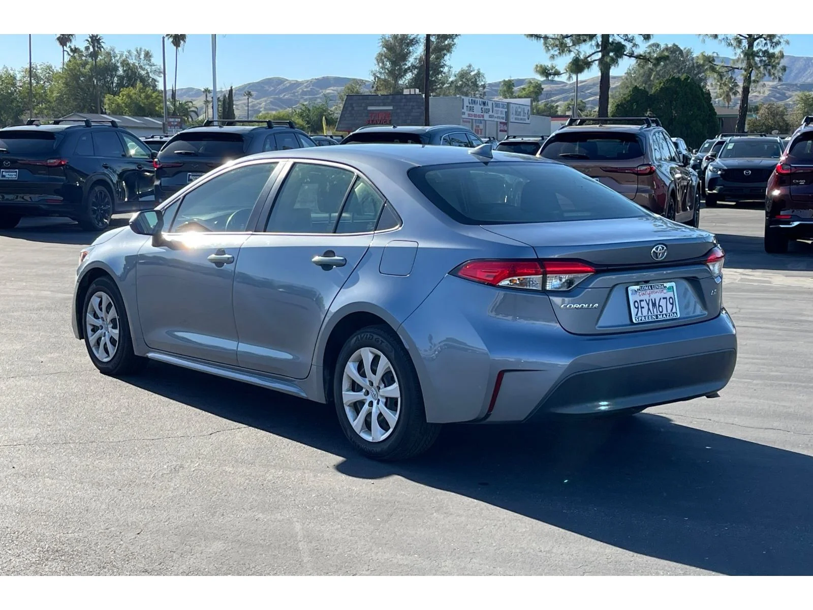 Used 2023 Celestite Toyota LE image 4