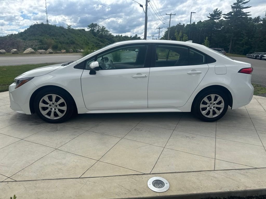 Used 2024 White Toyota LE image 4