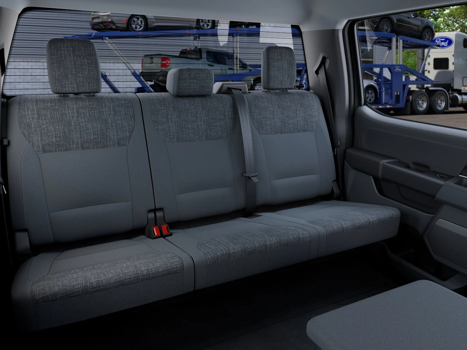 New 2027 Carbonized Gray Metallic Ford XLT image 11